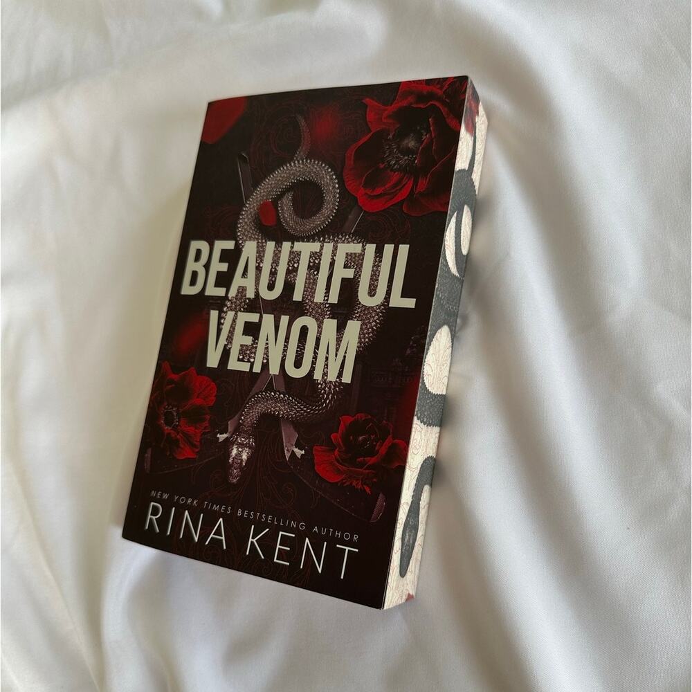 Barnes & Noble Exclusive Beautiful Venom By Rina Kent W/ Sprayed Edges